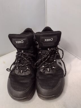 Xero Mens  Xcursion Fusion Barefoot Zero Drop Hiking Boots Shoes 10 Black K